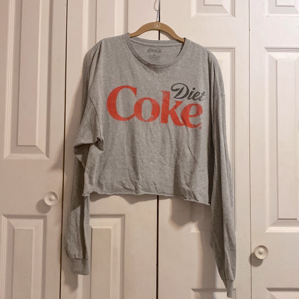 XL CoCa Cola crop top